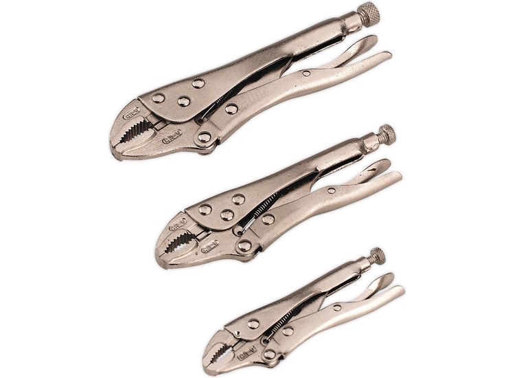 Sealey S0463 Locking Pliers Set 3pc