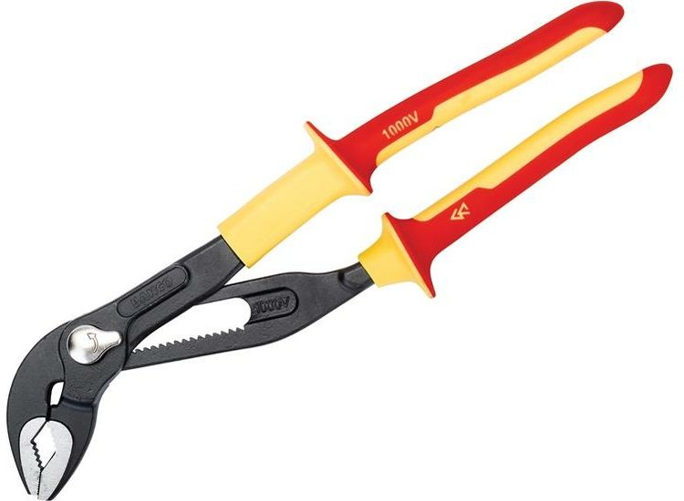 Bahco VDE Quick-Adjust Water Pump Pliers 250mm - 44mm Capacity