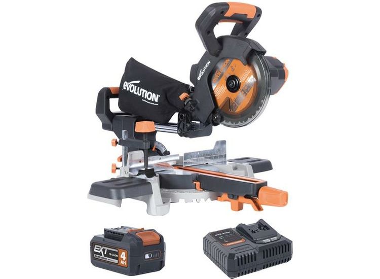 Evolution R185SMS-Li EXT Sliding Mitre Saw