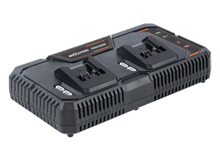 Evolution R18RCH-Li2 EXT Double Dock Rapid Charger 18V Li-ion
