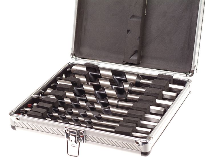 Faithfull Combination Wood Auger Bit Set, 8 Piece 6-25mm