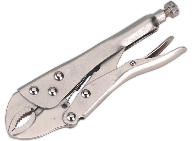 Sealey S0486 Locking Pliers 175mm Curved Jaw