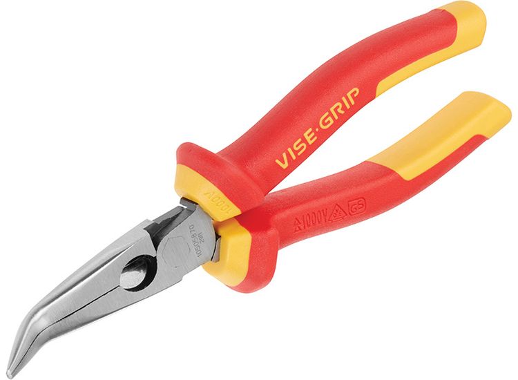 IRWIN Vise-Grip High Leverage VDE Bent Nose Pliers 200mm (8in)