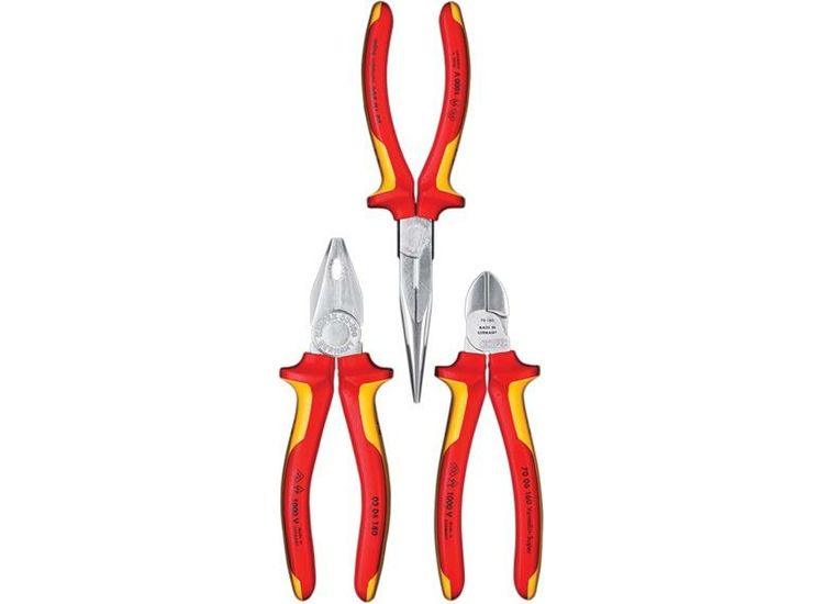 Knipex Elektro VDE Pliers Set, 3 Piece