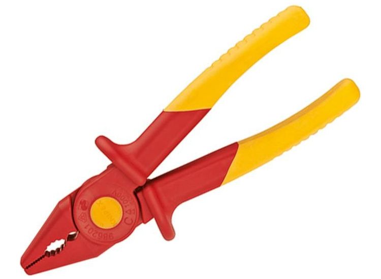Knipex Flat Nose Plastic Insulated Pliers 180mm