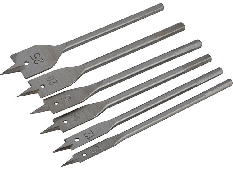 Monument 1950P Flat Bit Set, 6 Piece