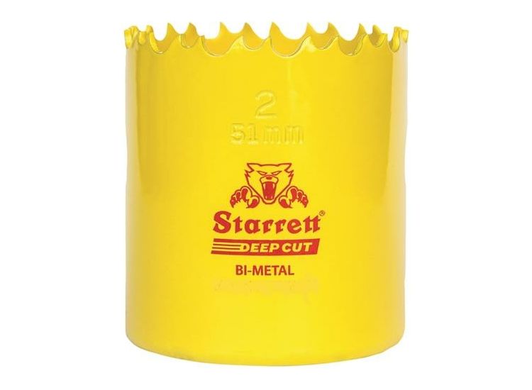 Starrett Deep Cut Bi-Metal Holesaw