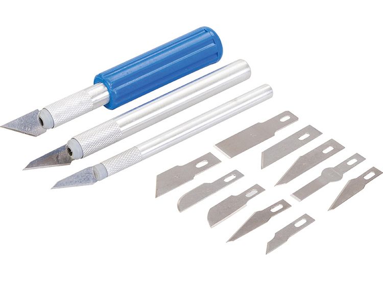 Silverline Hobby Knife Set 16pce