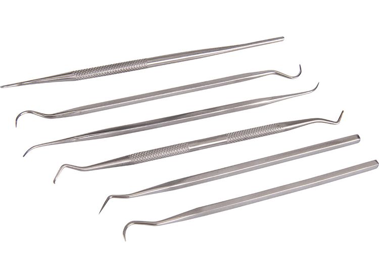 Silverline Pick/Probe Set 6pce