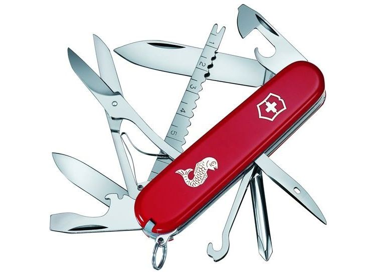 Victorinox Fisherman Swiss Army Knife Red 1473372
