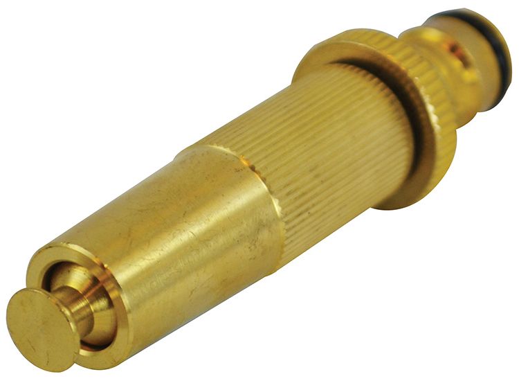 Faithfull Brass Adjustable Spray Nozzle 12.5mm (1/2in)