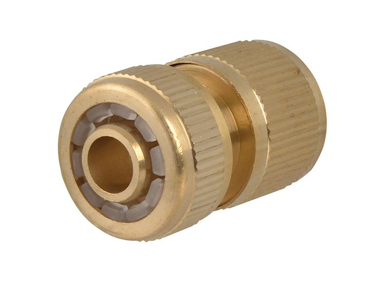 Faithfull Brass Female Water Stop Connector 12.5mm (1/2in)