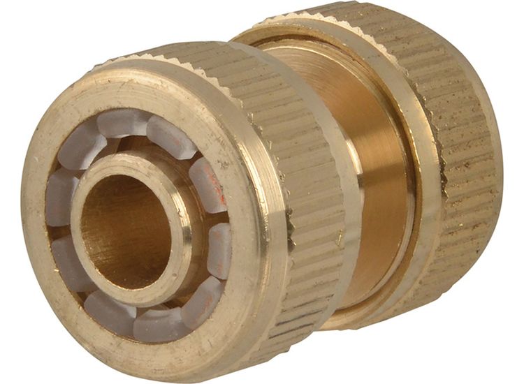 Faithfull Brass Hose Mender 12.5mm (1/2in)