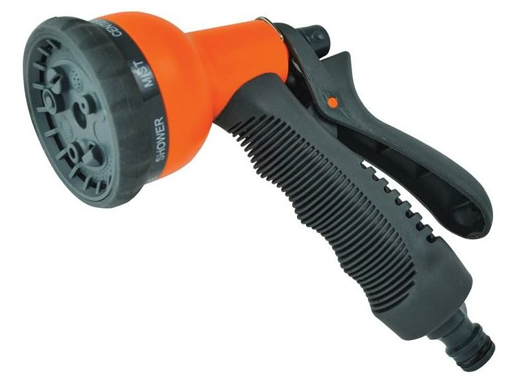 Faithfull Plastic 8 Pattern Adjustable Spray Gun