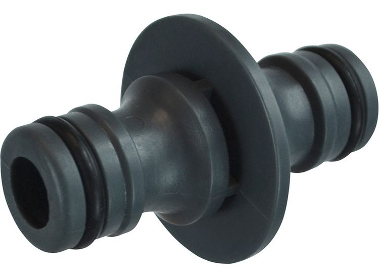 Faithfull Plastic Double Male Hose Connector