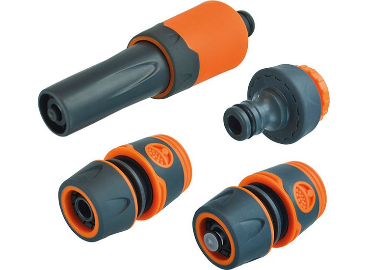 Faithfull Plastic Hose Fittings Starter Kit 1/2in