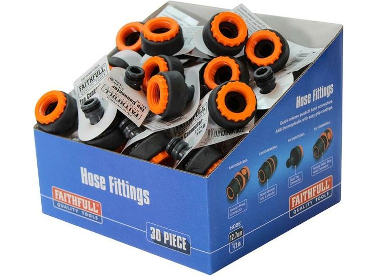 Faithfull Plastic Tap Hose Connector