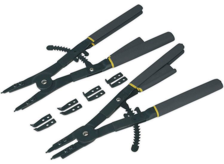 Sealey S0554 Circlip Pliers Set Internal/External 400mm