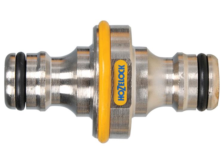 Hozelock 2044 Pro Metal Double Male Connector 12.5mm (1/2in)