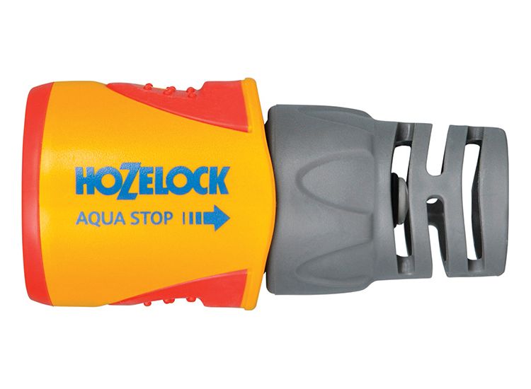 Hozelock 2055 AquaStop Plus Hose Connector for 12.5-15mm (1/2-5/8in) Hose
