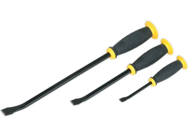 Sealey S0558 Prybar Set with Hammer Cap 3pc