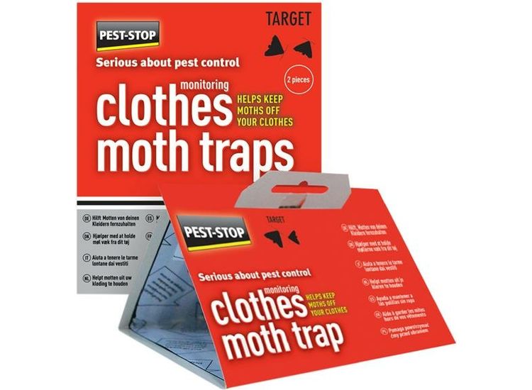 Pest-Stop (Pelsis Group) Clothes Moth Trap (Twin Pack)