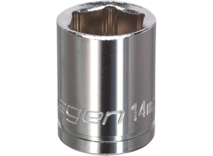 Sealey S0581 WallDrive&amp;reg; Socket 14mm 3/8"Sq Drive