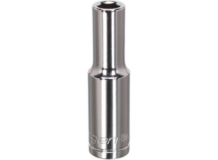 Sealey S0587 WallDrive&amp;reg; Socket 8mm Deep 3/8"Sq Drive