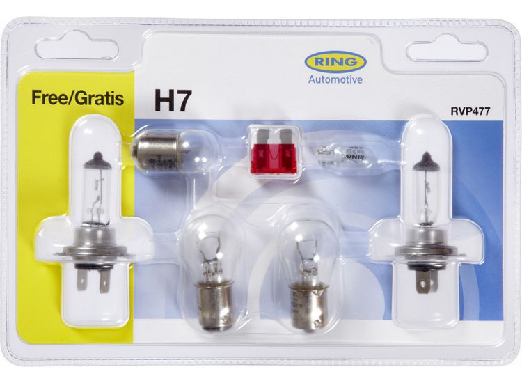 Ring RVP477 H7 Value Pack With Free H7 Bulb