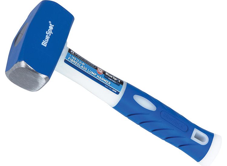 BlueSpot Tools Club Hammer Fibreglass Handle 1.13kg (2.1/2 lb)