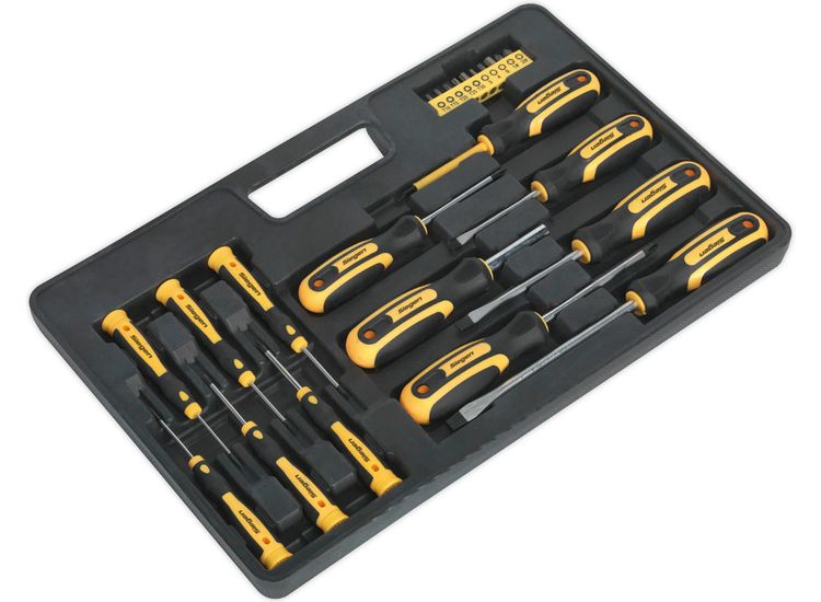 Sealey S0598 Soft Grip Screwdriver &amp; Bit Set 23pc