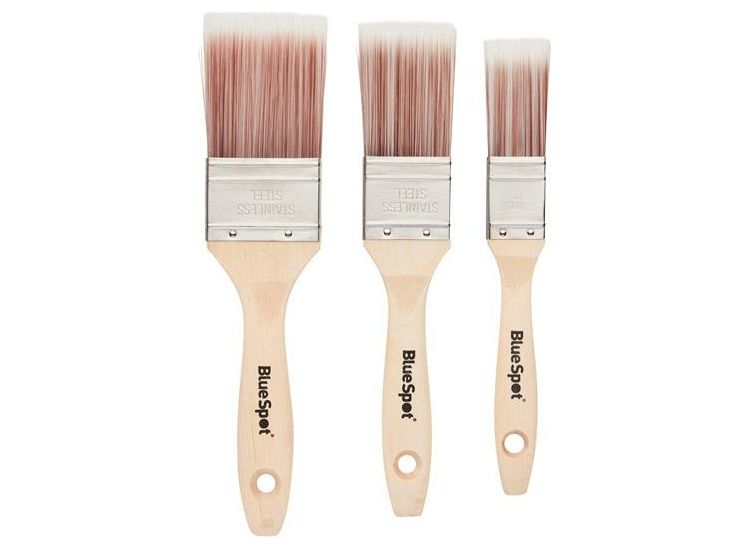 BlueSpot Tools Synthetic Paint Brush Set, 3 Piece