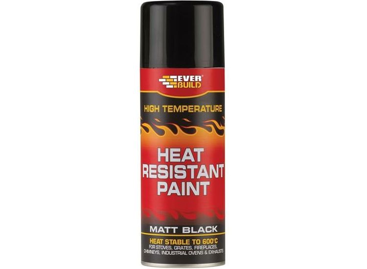 Everbuild Heat Resistant Paint Aerosol 400ml