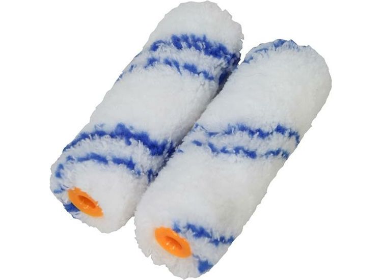 Faithfull Microfibre Mini Roller Refill (Pack 2)
