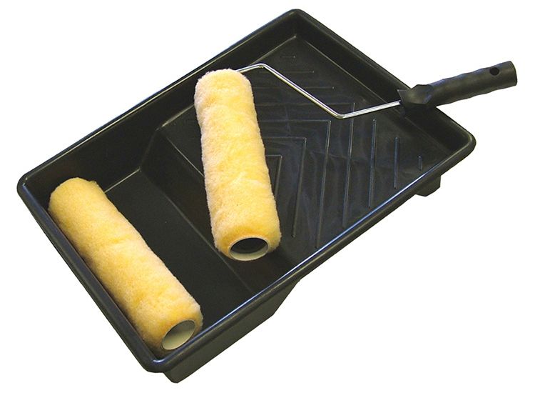 Faithfull Roller Kit Tray Frame &amp; 2 Refills 230mm (9in)