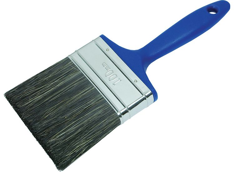 Faithfull Shed &amp; Fence Brush 100mm (4in)
