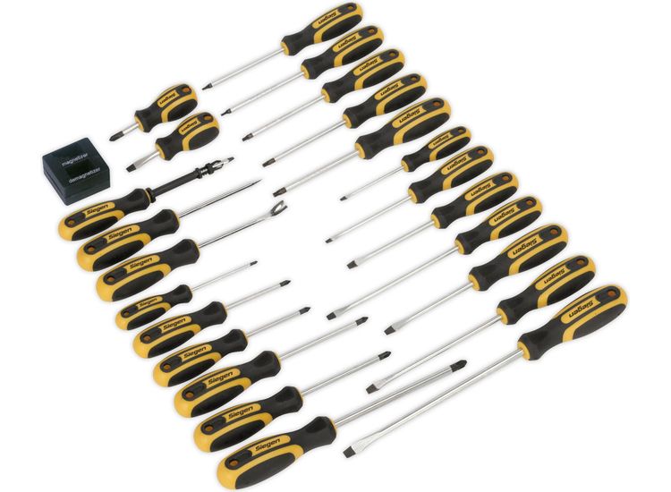 Sealey S0617 Soft Grip Screwdriver Set 24pc