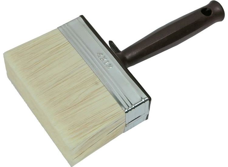 Faithfull Woodcare Shed &amp; Fence Brush 120mm (4.3/4in)