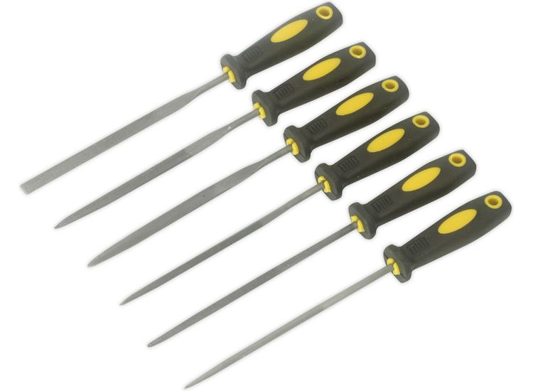 Sealey S0628 Needle File Set 6pc 100mm