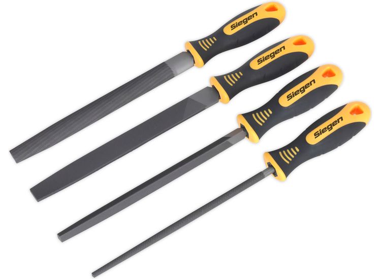 Sealey S0629 File Set 4pc 200mm