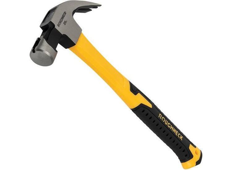 Roughneck Claw Hammer, Fibreglass Shaft