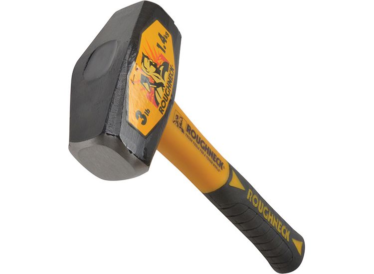 Roughneck Club Hammer, Fibreglass Handle