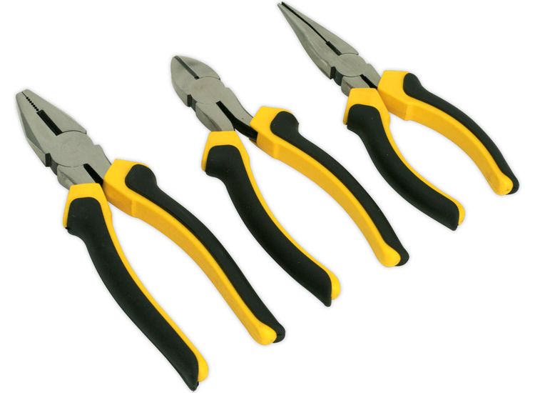 Sealey S0645 Comfort Grip Pliers Set 3pc