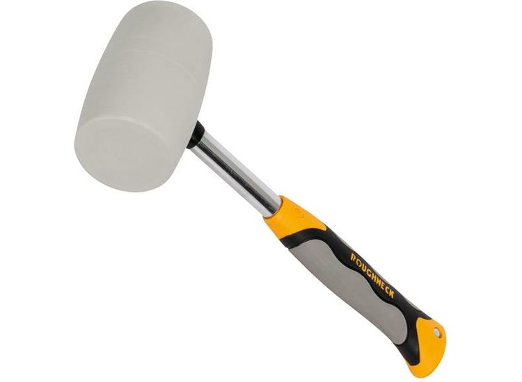 Roughneck White Rubber Mallet, Non-Marking