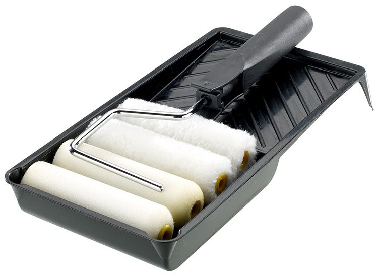 STANLEY® Roller Kit with 4 Sleeves 100mm (4in)