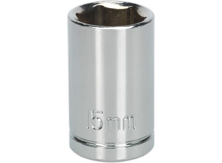 Sealey S0653 WallDrive&amp;reg; Socket 15mm 1/2"Sq Drive