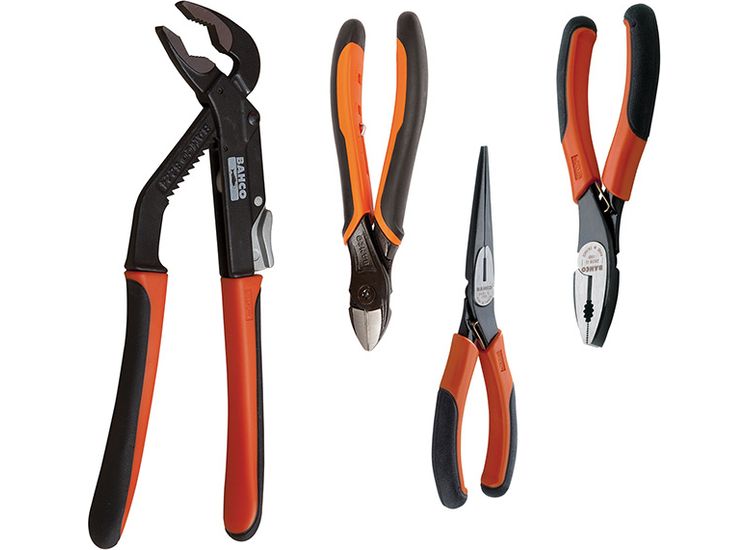 Bahco 9897 Plier Set, 4 Piece