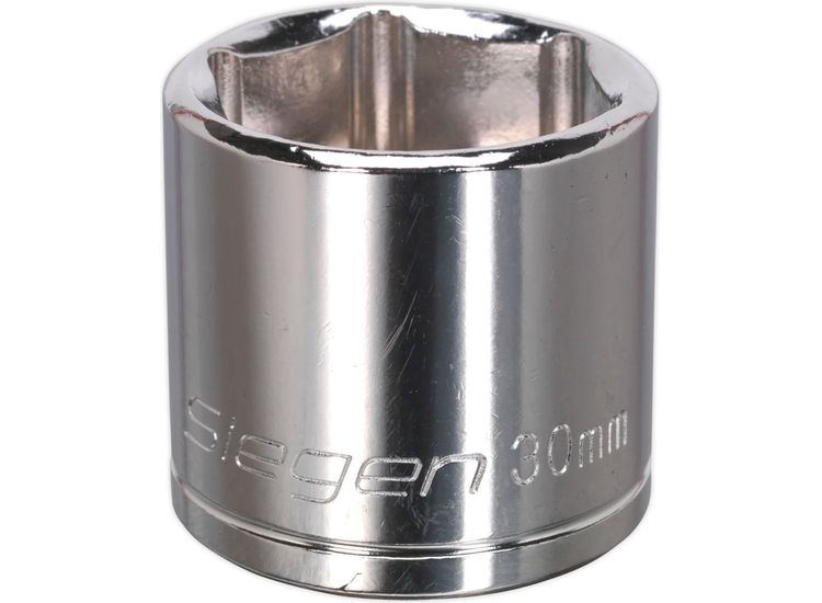 Sealey S0664 WallDrive&amp;reg; Socket 30mm 1/2"Sq Drive