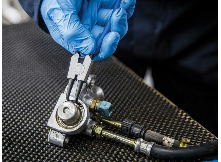 BlueSpot Tools Circlip Pliers External Bent 90⁰ Tip 150mm (6in)