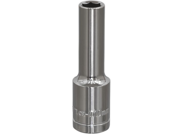 Sealey S0666 WallDrive&amp;reg; Socket 10mm Deep 1/2"Sq Drive